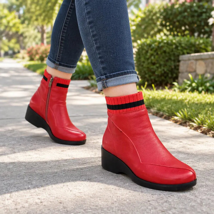 Nickia - Bottines À Fermeture Éclair Latérale