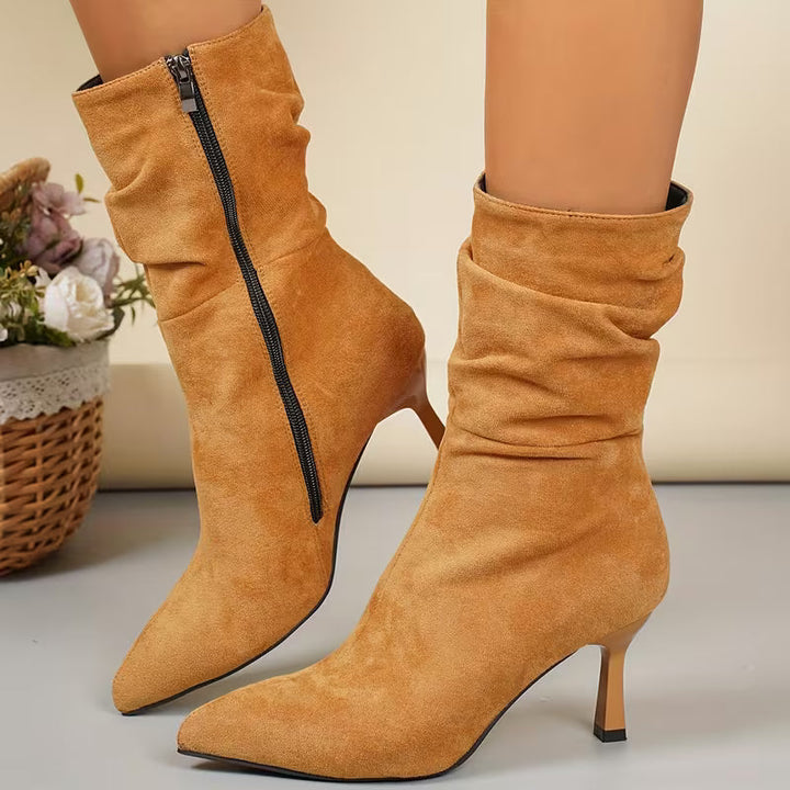Tittana - Bottines À Talons Moyens Et Bouts Pointus