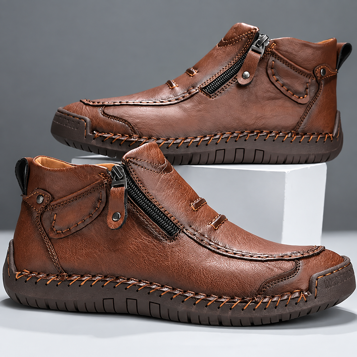 Aedrian - Chaussures Haut De Gamme À Fermeture Éclair Latérale