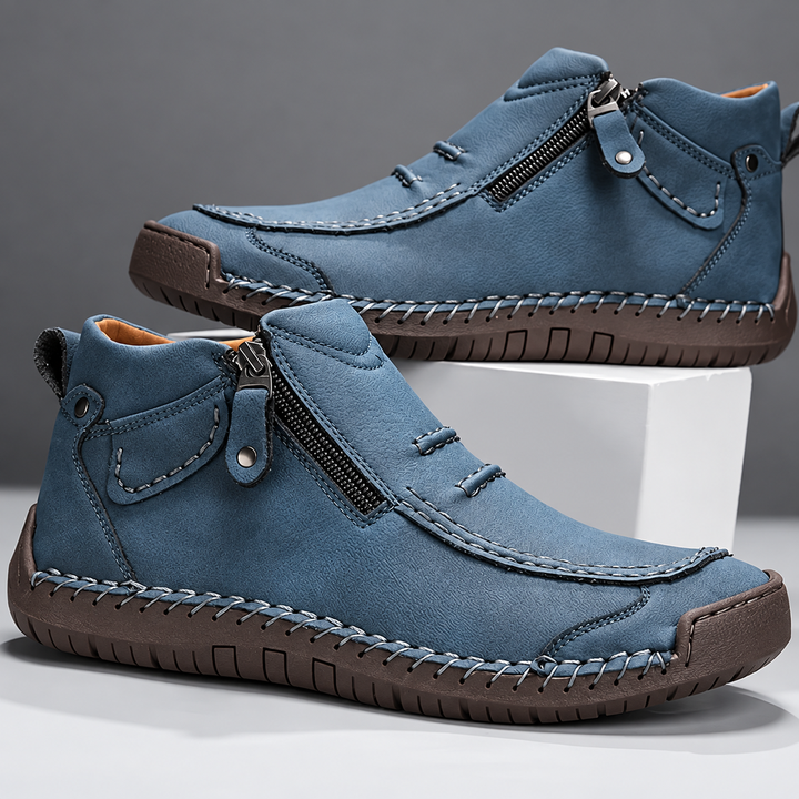 Aedrian - Chaussures Haut De Gamme À Fermeture Éclair Latérale