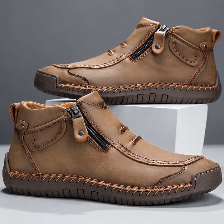 Aedrian - Chaussures Haut De Gamme À Fermeture Éclair Latérale