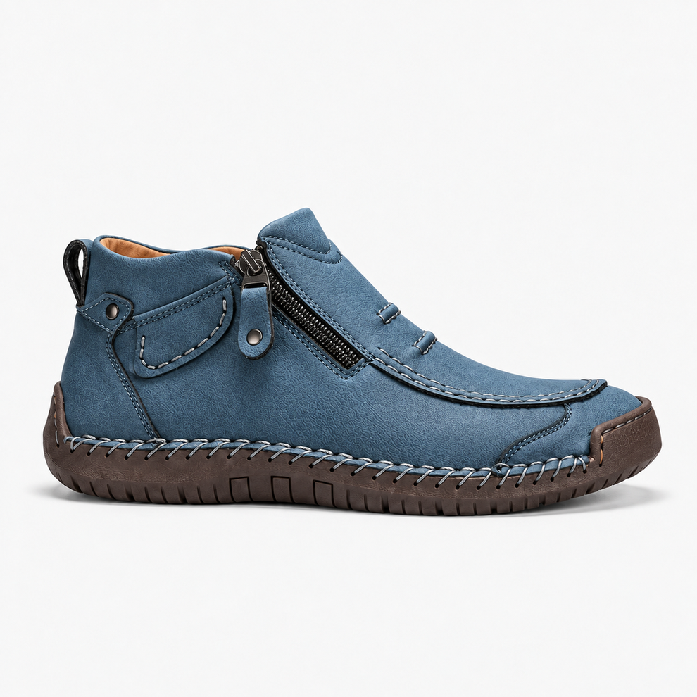Aedrian - Chaussures Haut De Gamme À Fermeture Éclair Latérale