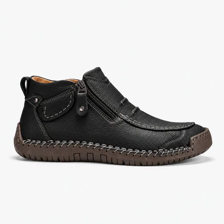 Aedrian - Chaussures Haut De Gamme À Fermeture Éclair Latérale