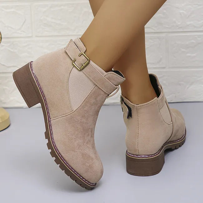 Fakina - Bottines À Boucle Décorative