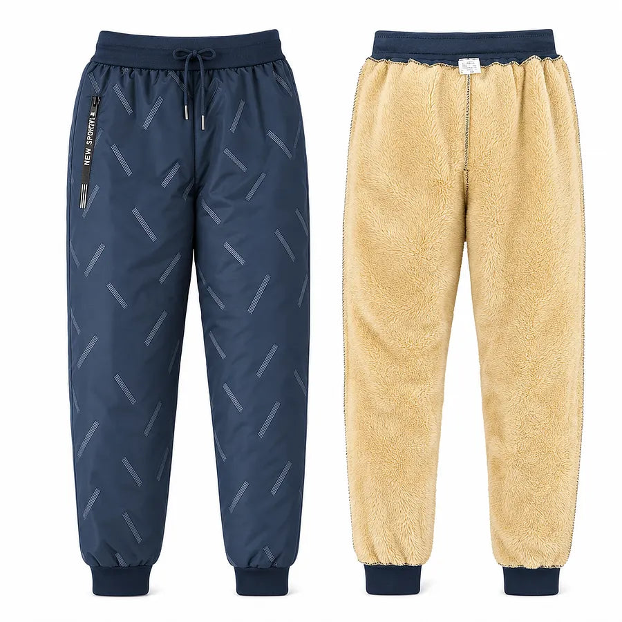Kervina - Pantalon De Sport Coupe Ample Avec Doublure en Sherpa