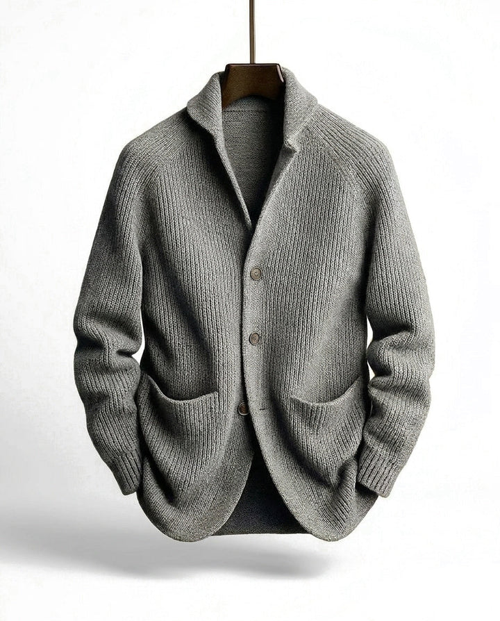 Jirri - Cardigan en Maille À Col Châle Et Boutons