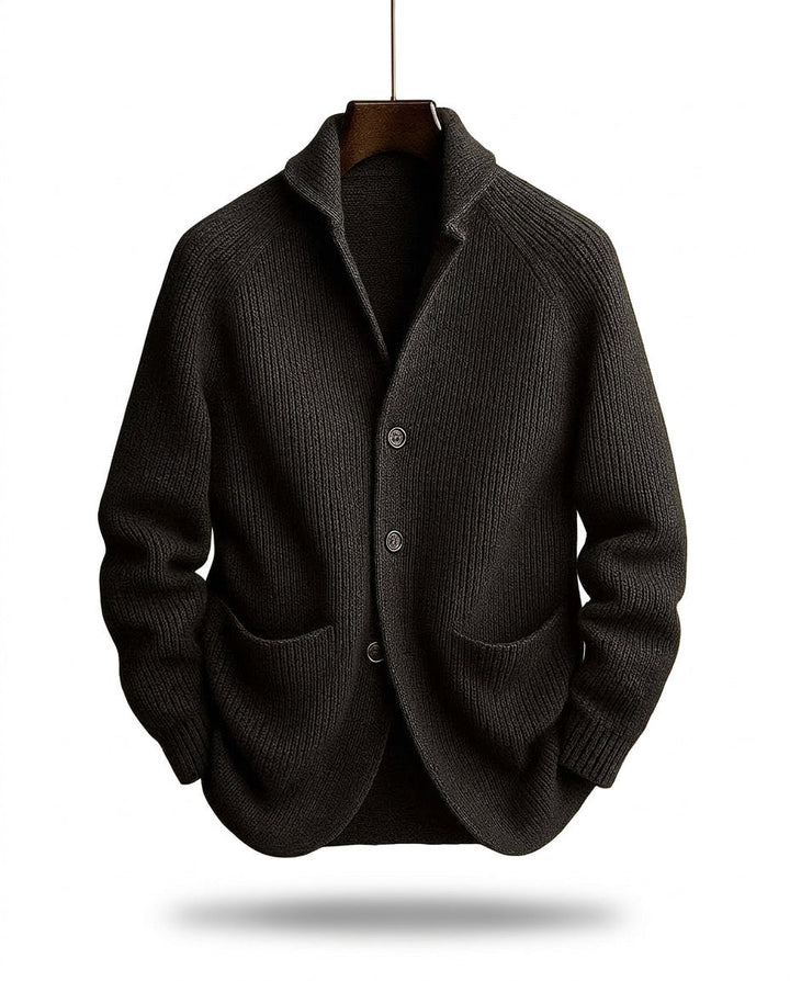 Jirri - Cardigan en Maille À Col Châle Et Boutons