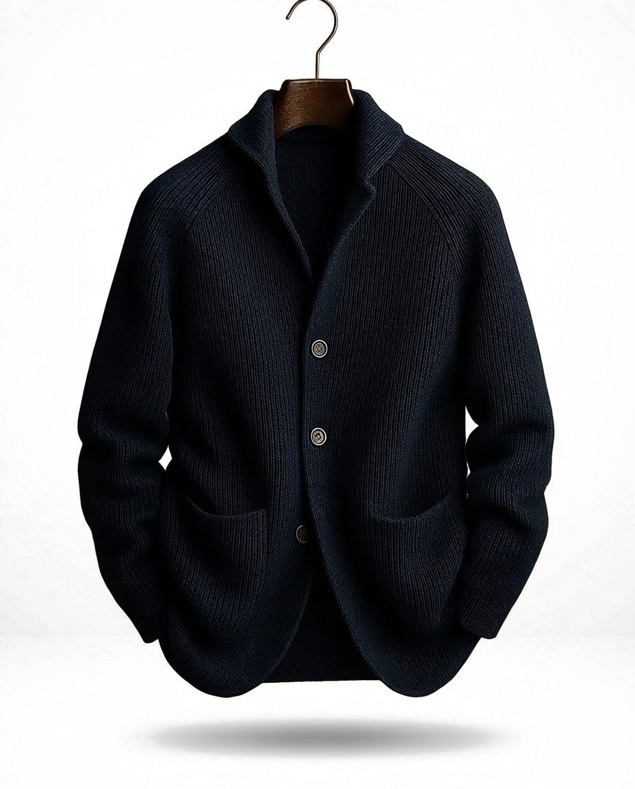 Jirri - Cardigan en Maille À Col Châle Et Boutons