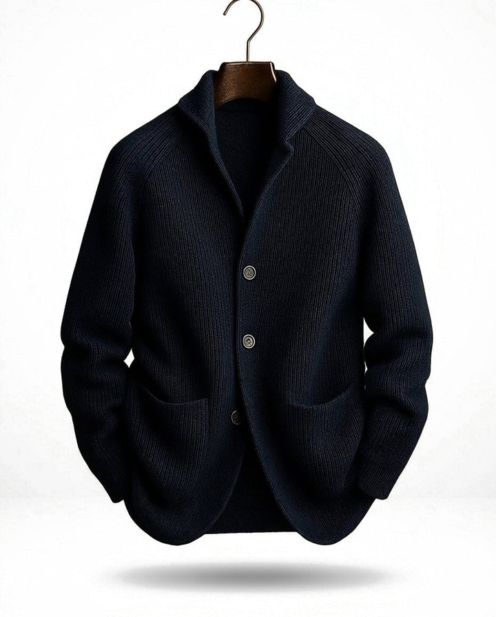 Jirri - Cardigan en Maille À Col Châle Et Boutons