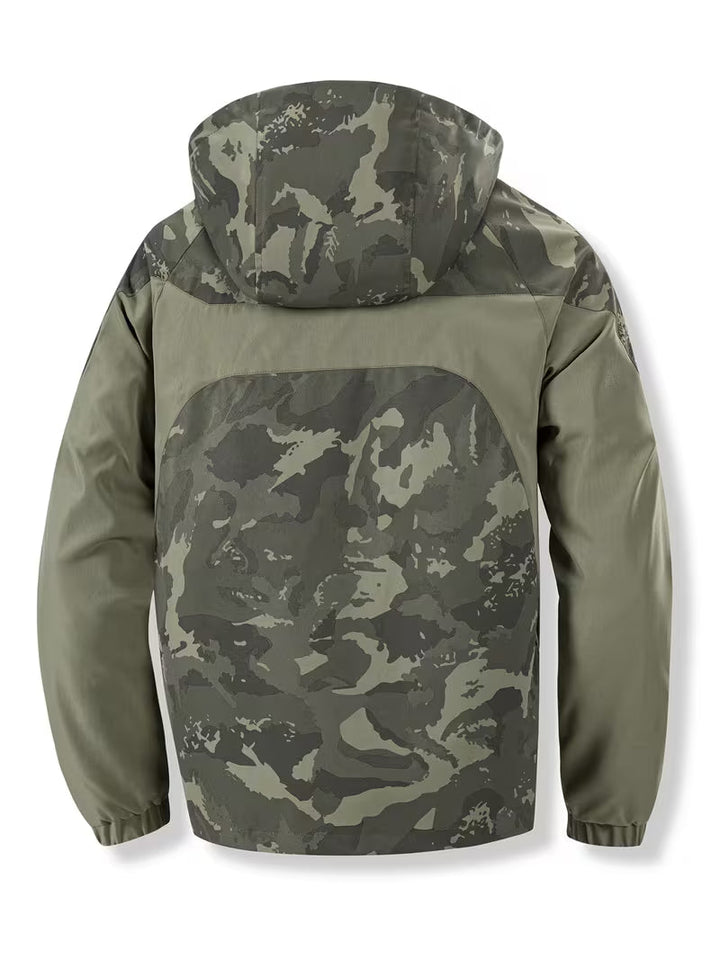 Brekks - Veste Coupe-Vent À Capuche Motif Camouflage