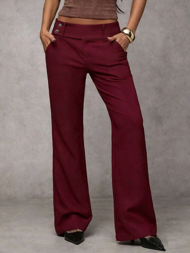 Akane - Pantalon Moderne À Jambes Larges Arrivant Aux Genoux