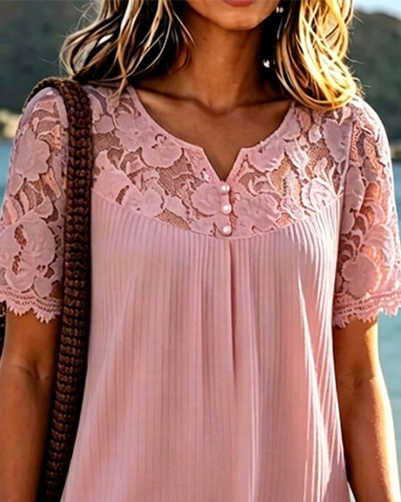 Kosana - Robe en Patchwork Avec Découpes