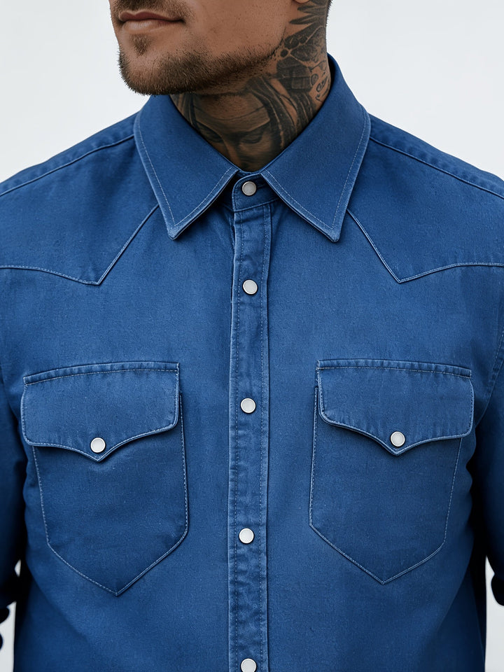 Zeynal - Casual Denim Shirt