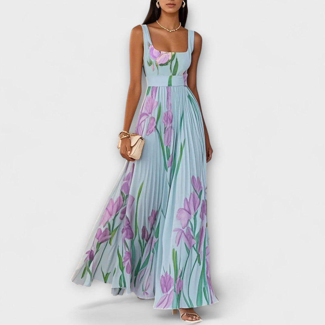 Tressa - Robe À Fleurs Sans Manches Élégante
