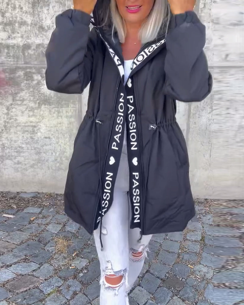 Neubauer - Trench Coat Long à Capuche