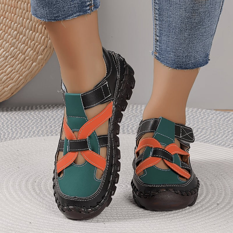 Shehna - Sandales Décontractées en Cuir