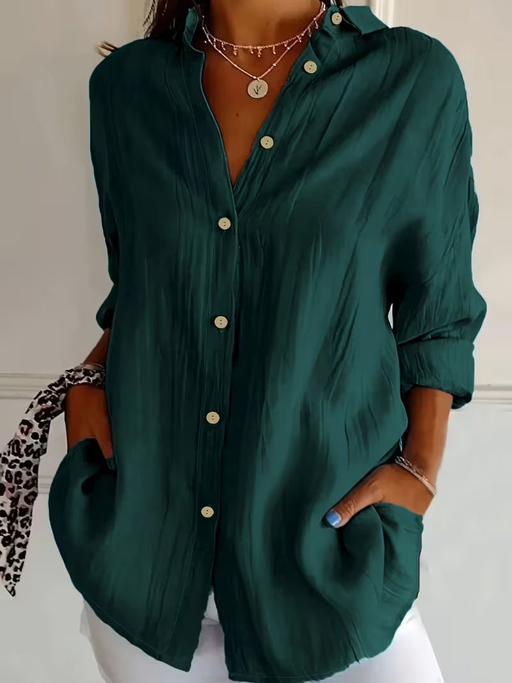 Soella - Chemise À Col, Manches Longues Et Boutons