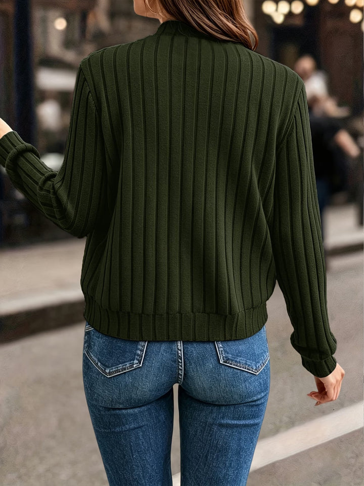 Nalia - Veste en Maille À Manche Unique
