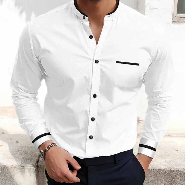 Askar - Chemise à Manches Longues Et Boutons