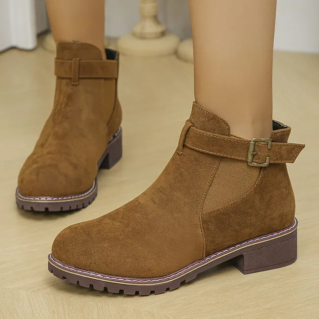 Fakina - Bottines À Boucle Décorative