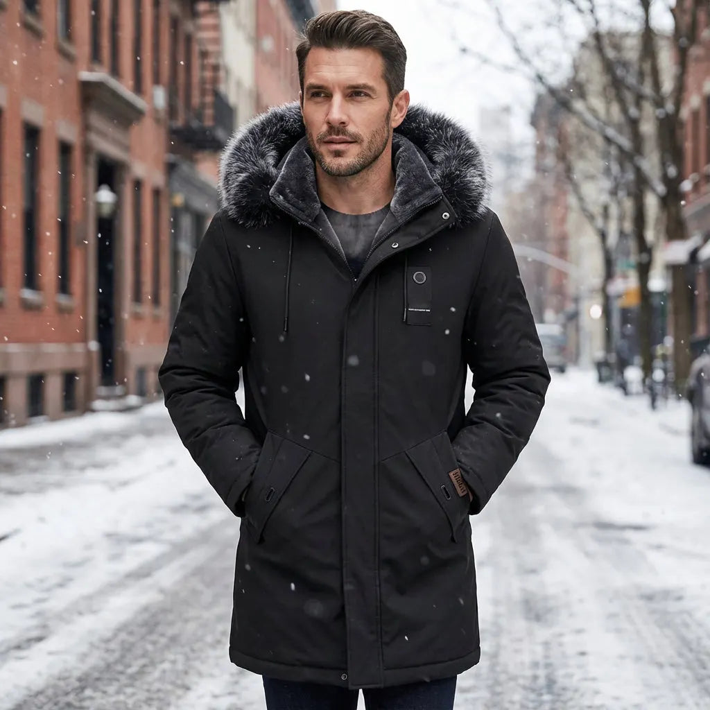Falkner - Parka À Capuche Coupe-Vent
