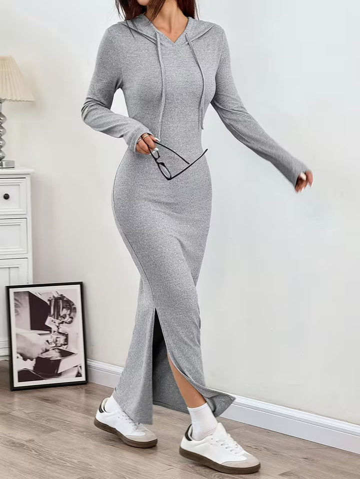 Dahye - Robe Longue À Manches Longues Et Capuche