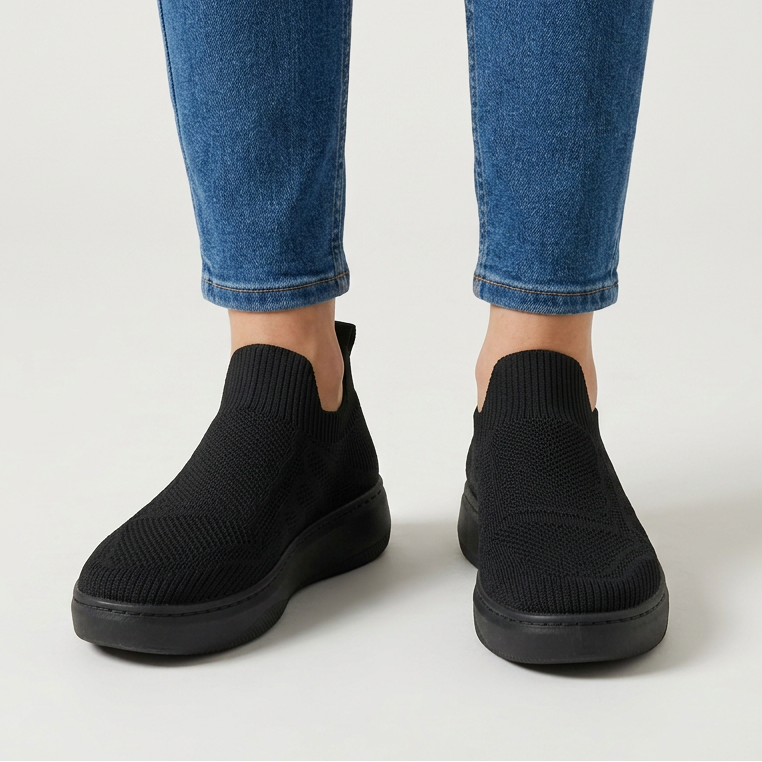 Yulina - Baskets À Semelle Compensée Confortables