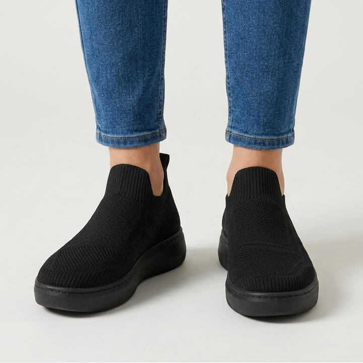 Yulina - Baskets À Semelle Compensée Confortables