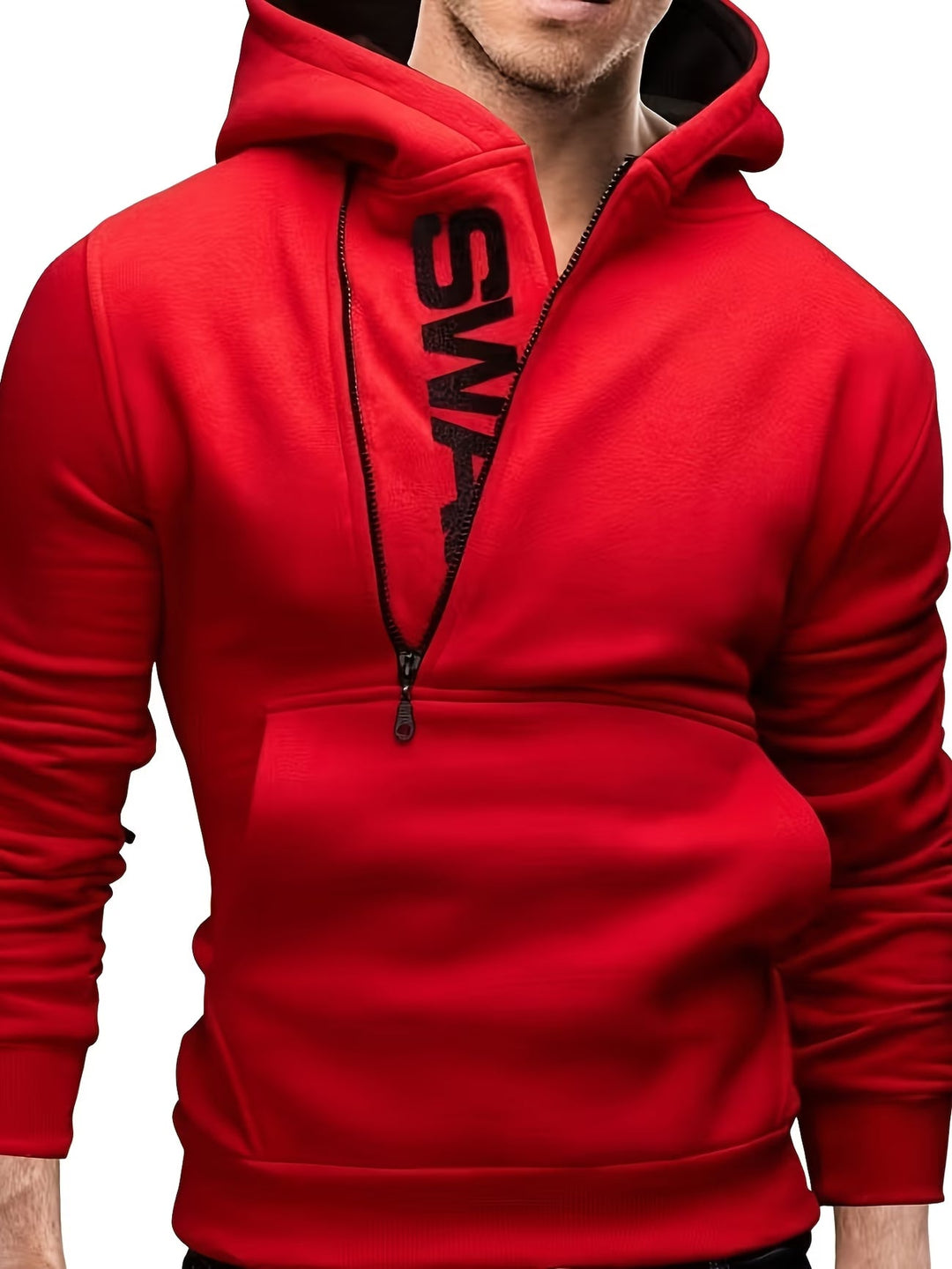 Erik - Sweat À Capuche Slim Fit À Manches Longues