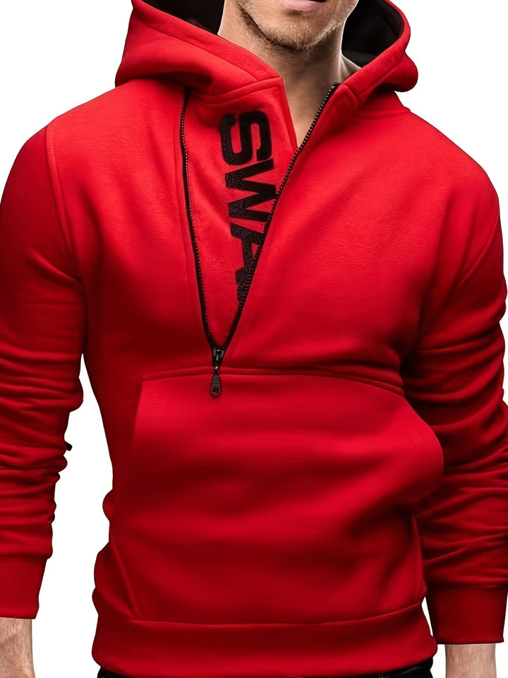 Erik - Sweat À Capuche Slim Fit À Manches Longues