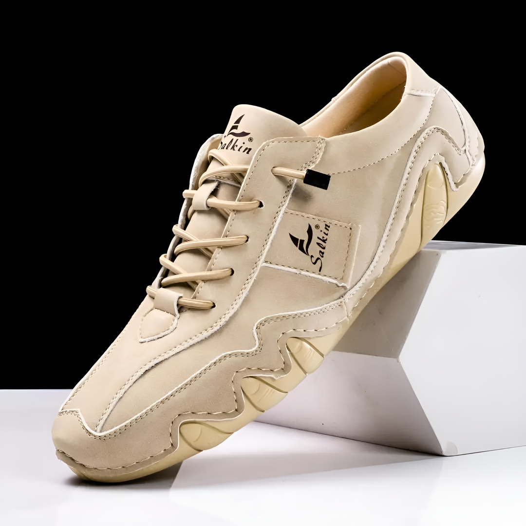 Damon - Baskets en Cuir Halden