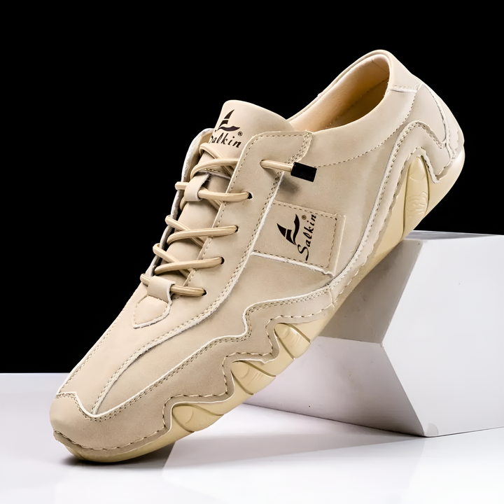 Damon - Baskets en Cuir Halden