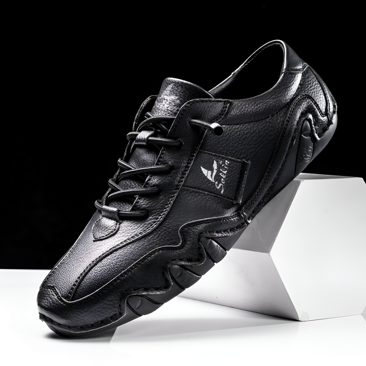 Damon - Baskets en Cuir Halden