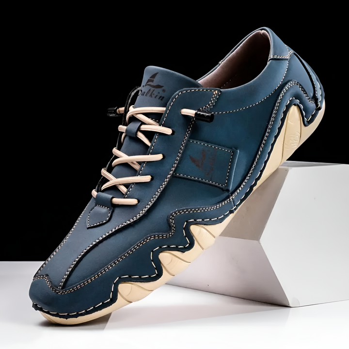 Damon - Baskets en Cuir Halden
