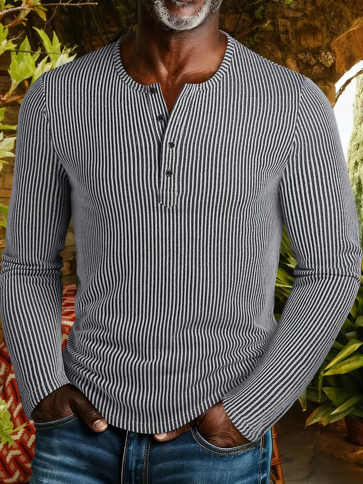 Afonso - Chemise Henley D'hiver Ultra-résistante