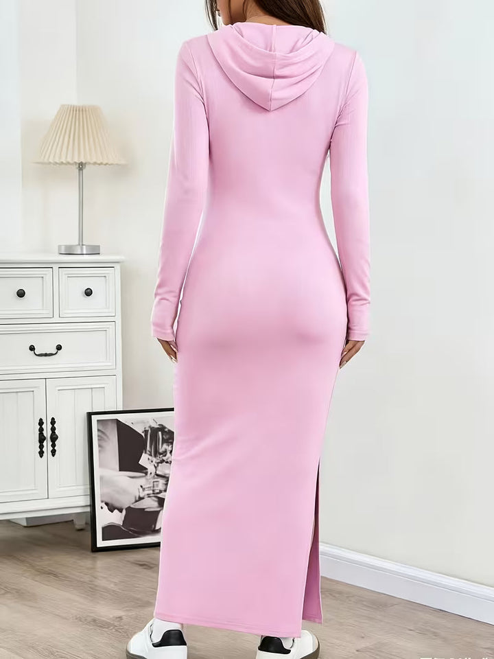 Dahye - Robe Longue À Manches Longues Et Capuche