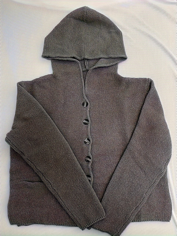 Jadia - Cardigan En Maille À Manches Longues