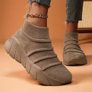 Mariyam - Baskets Chaussettes à Enfiler Avec Semelles épaisses