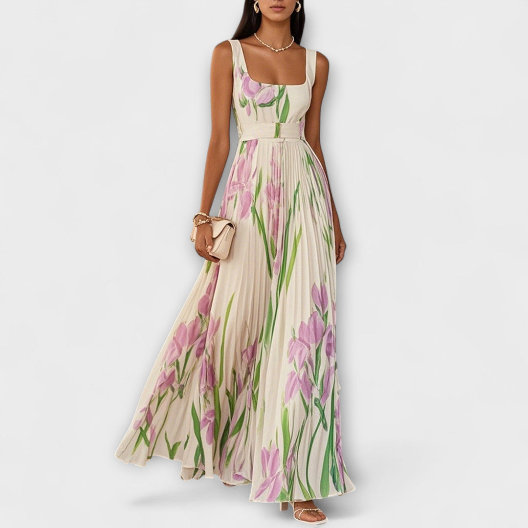 Tressa - Robe À Fleurs Sans Manches Élégante