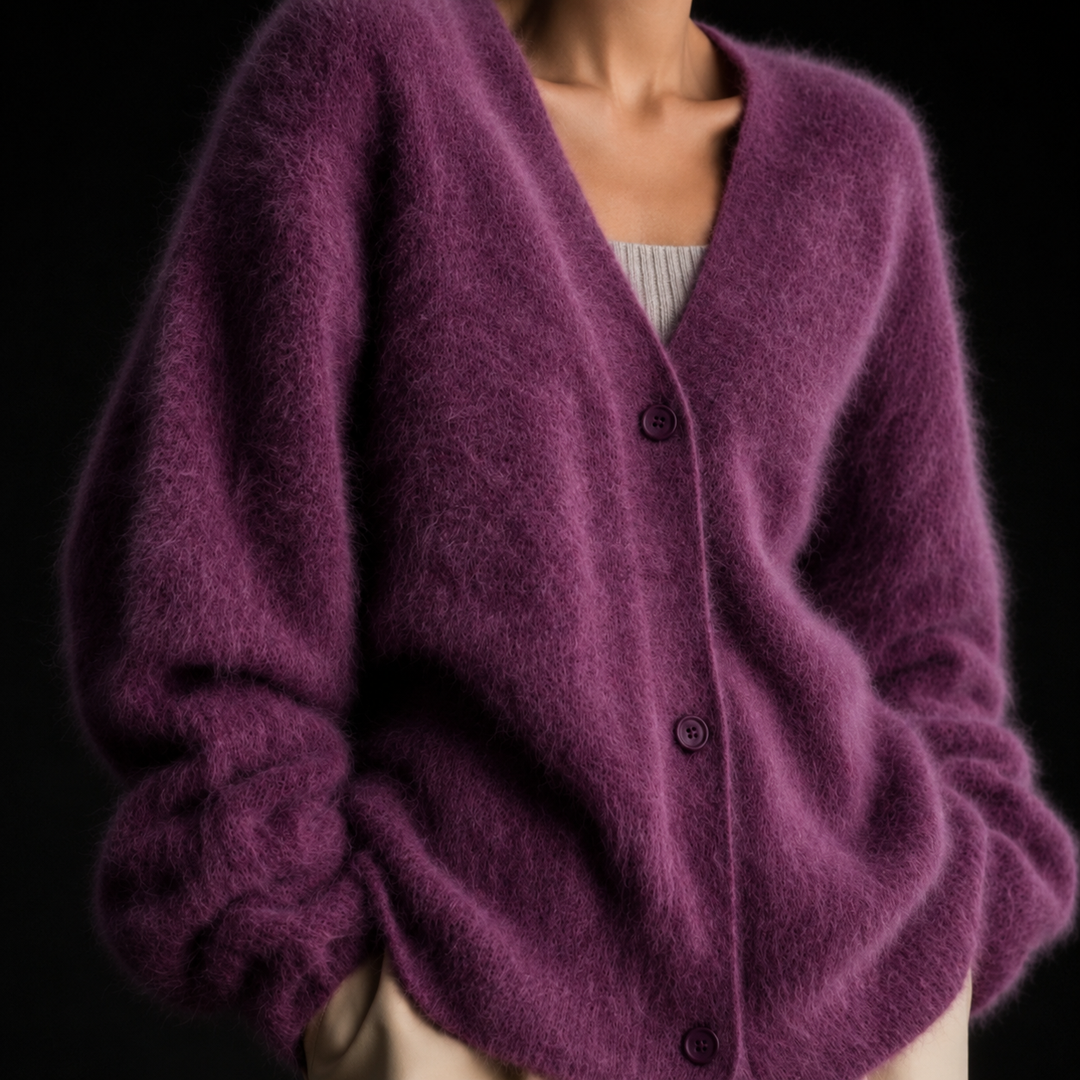 Remona - Cardigan Confortable en Cachemire