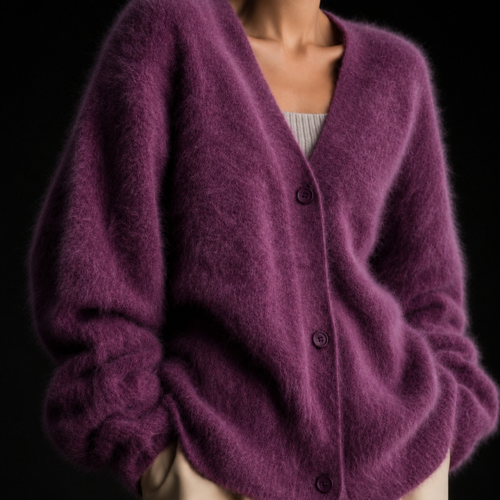 Remona - Cardigan Confortable en Cachemire