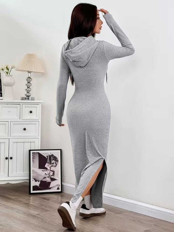 Dahye - Robe Longue À Manches Longues Et Capuche