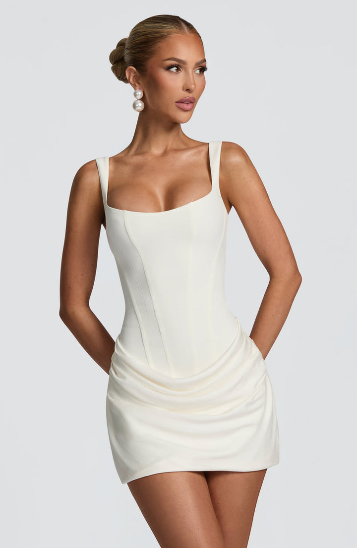 Manuella - Mini Robe Élégante