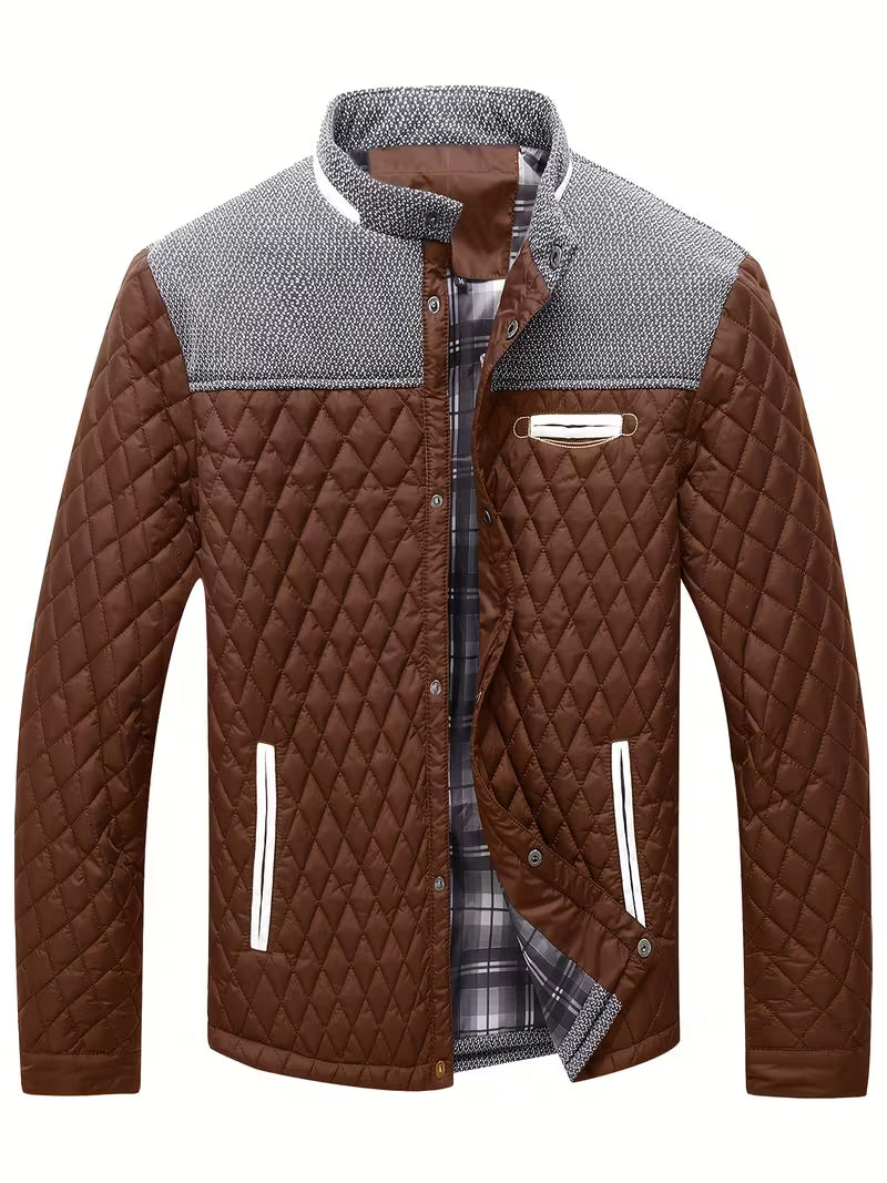 Stetson - Doudoune Matelassée À Motifs en Losanges