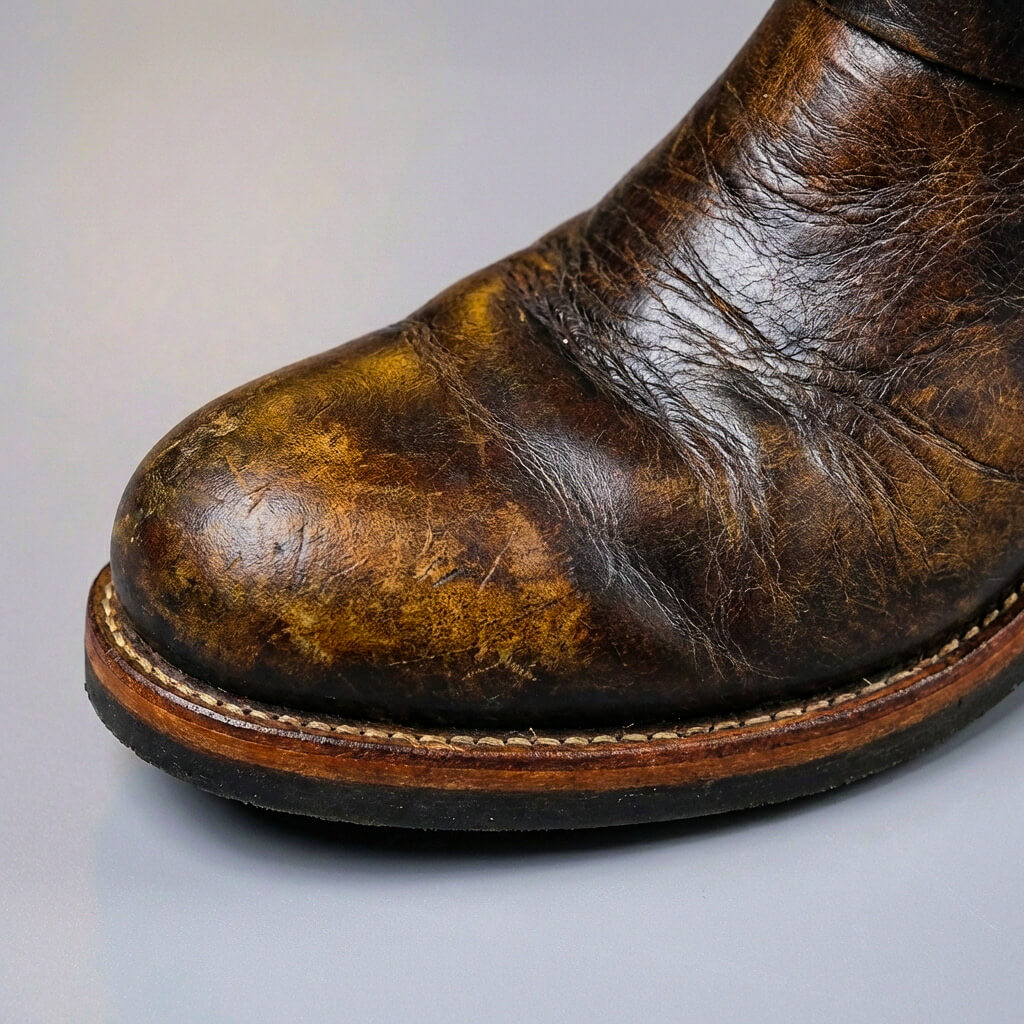 Quade - Bottines en Cuir Vintage