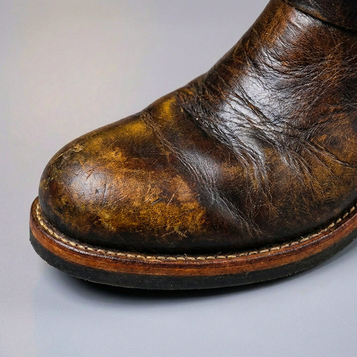 Quade - Bottines en Cuir Vintage