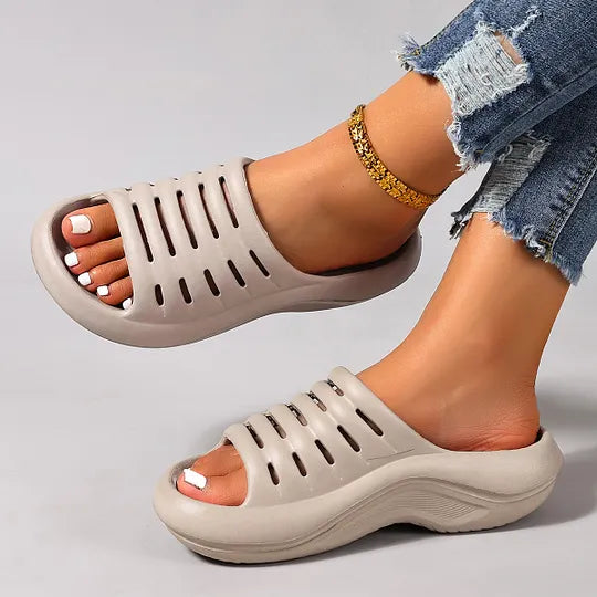 Aizada - Sandales Orthopédiques Confortables À Semelle Épaisse
