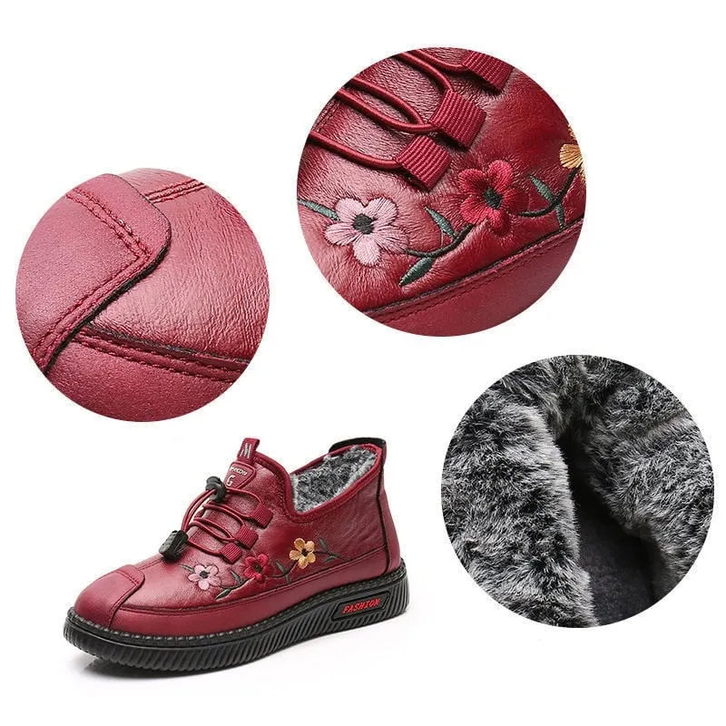 Yolina - Chaussures en Cuir À Lacets