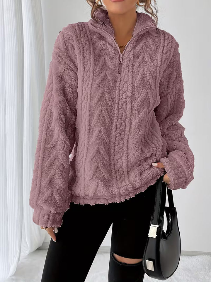 Nessia - Sweat-Chemise Polaire Chaud Et Polyvalent
