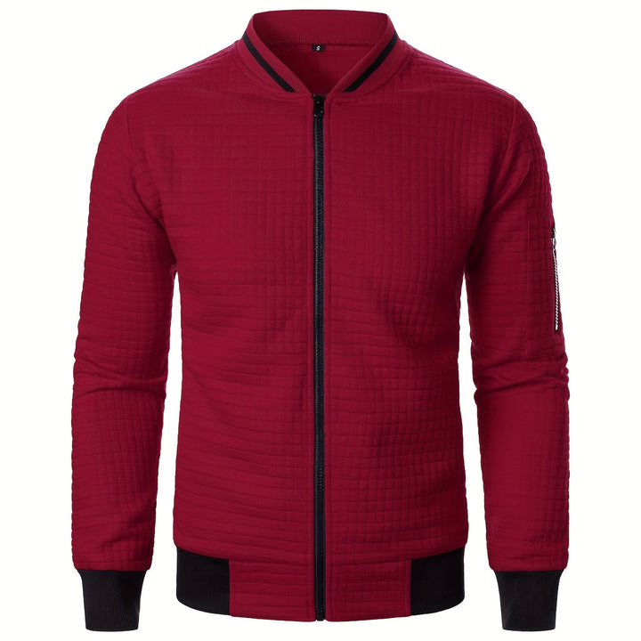 Benjie - Veste Cardigan À Col Montant Et Fermeture Éclair